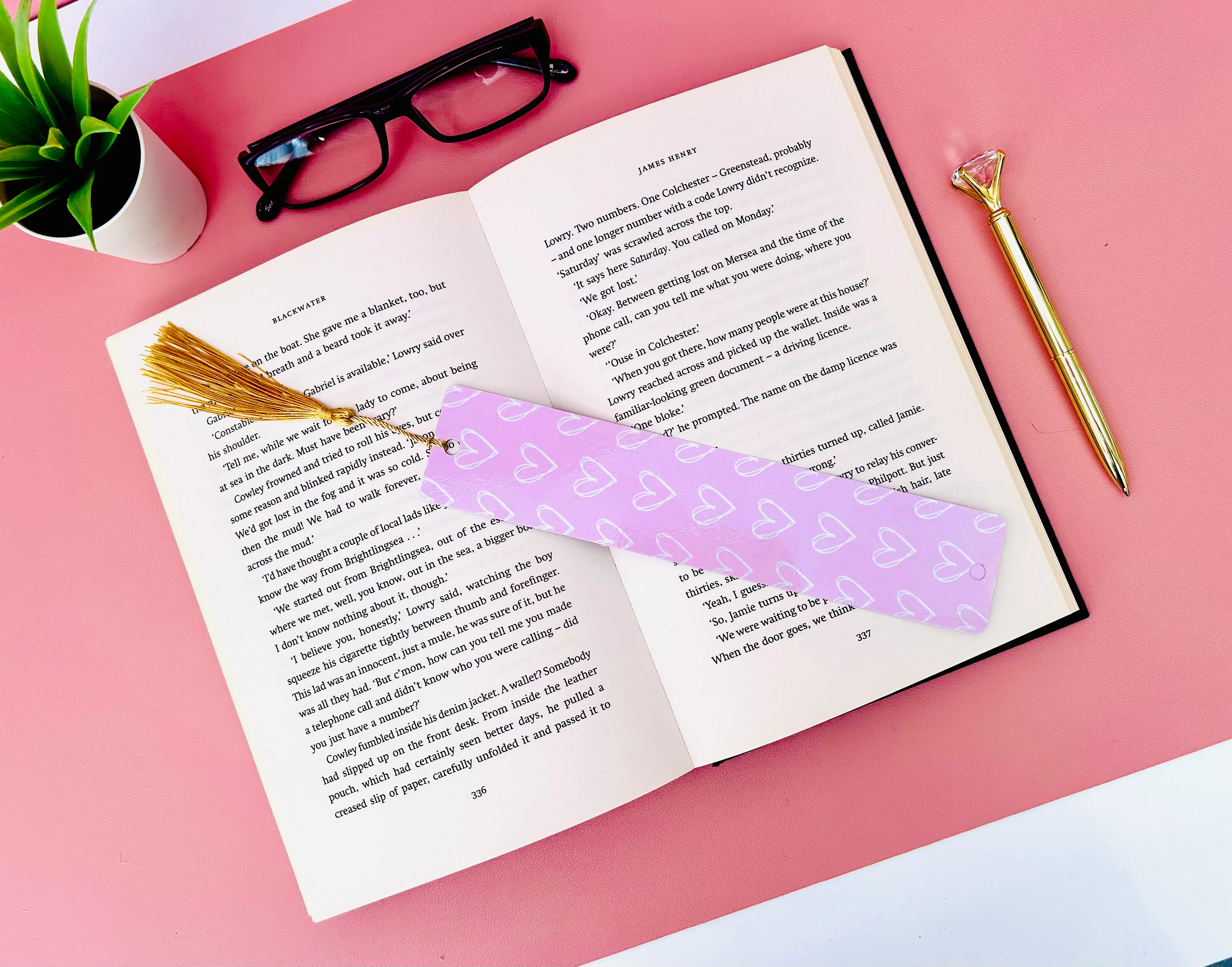 Bookmark - Pink Passion