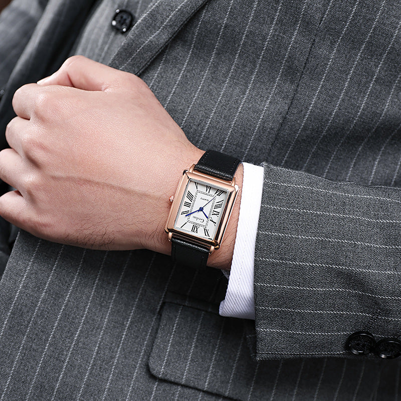 Men's Fashion Minimalist Belt Watch