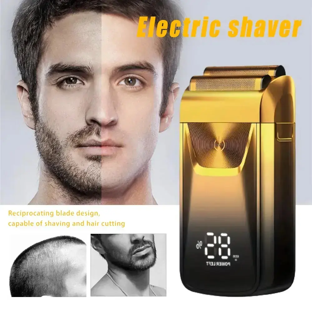 Electric Razor Electric Shaver Rechargeable Shaving Machine For Men Shaver Beard Razor Wet-Dry Use Beard Trimmer Hair Trimmer