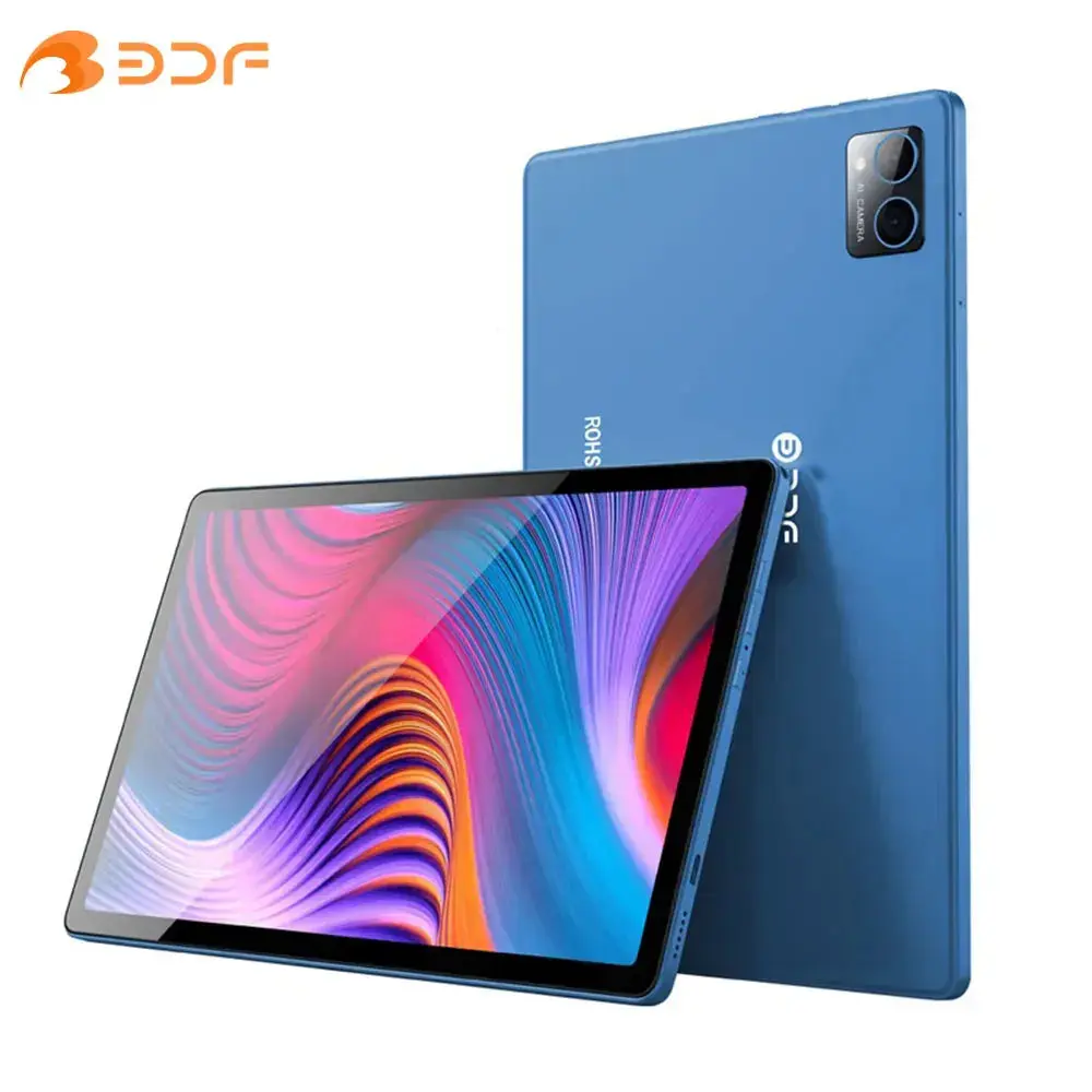 New P60 Pad 10.1 Inch Android 12 Tablet Ten Core 8GB RAM 256GB ROM 4G Network AI Speed-up Tablets PC Google Dual Wifi 8000mAh