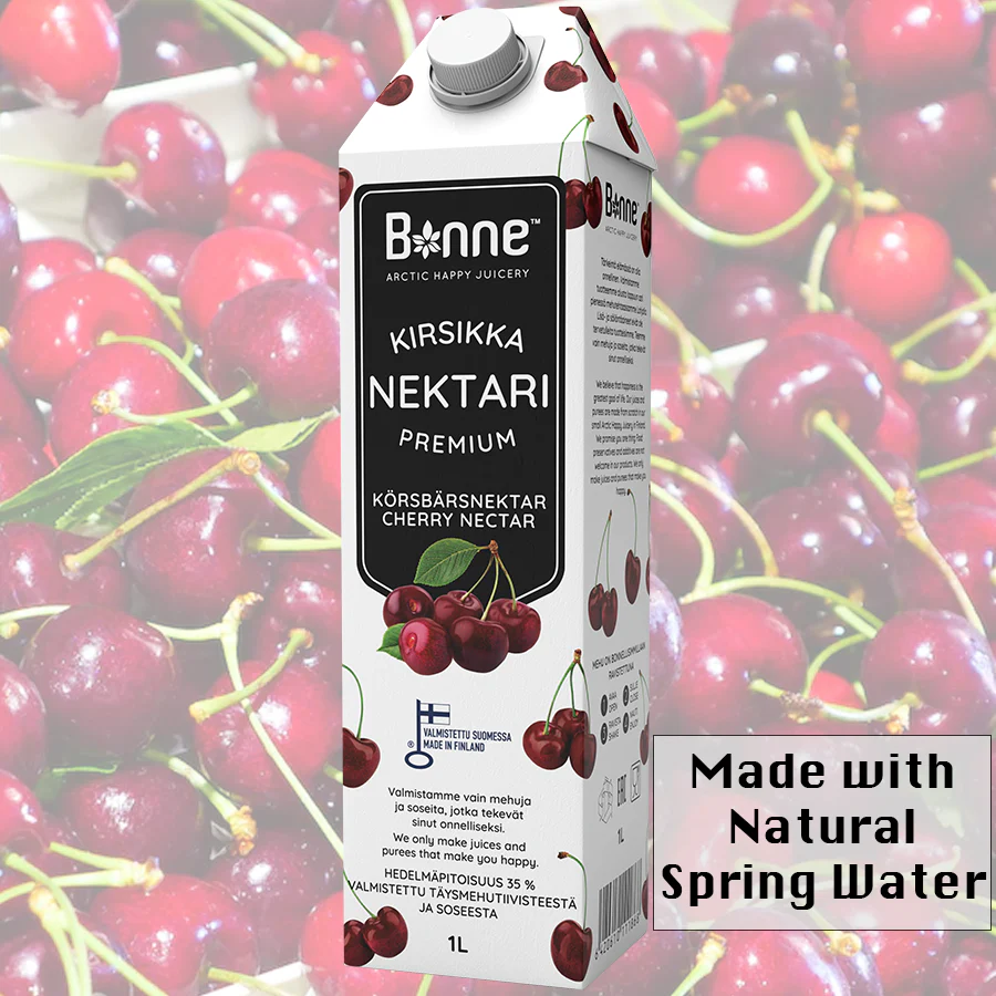 Bonne Premium Wild Cherry Juice - 1L
