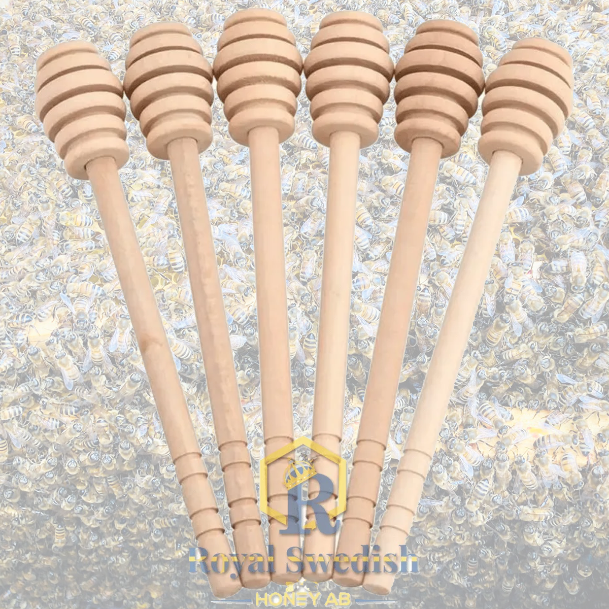 Honey Wooden Stirrer (15cm)