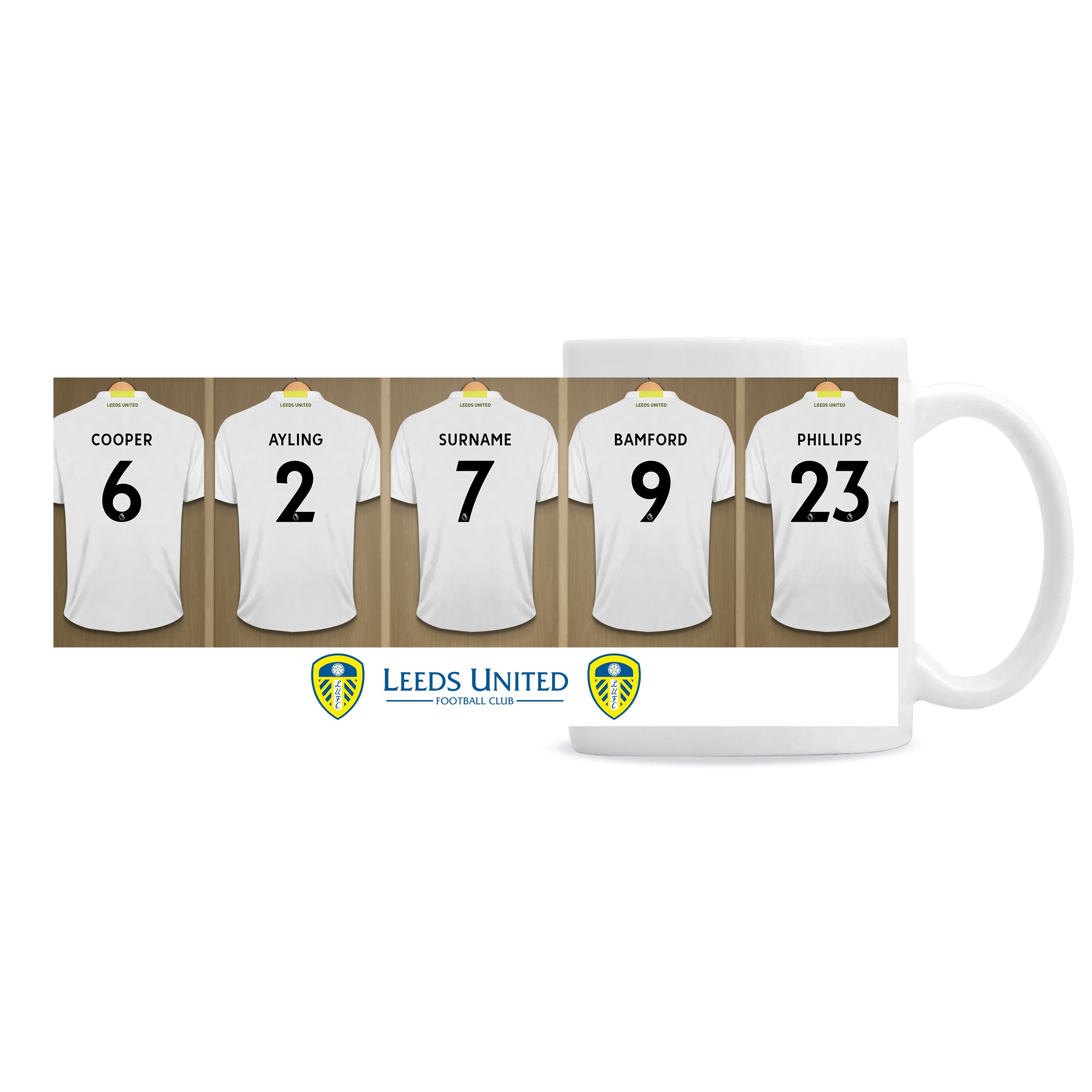 Leeds United Football Club Dressing Room Mug