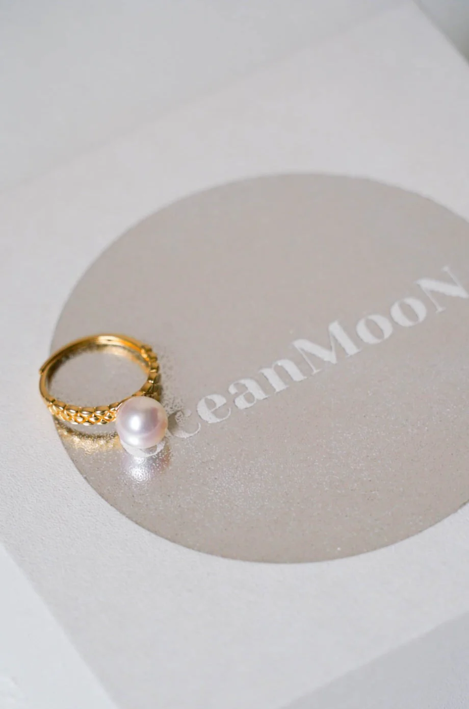 Lozenges Akoya Pearl Ring