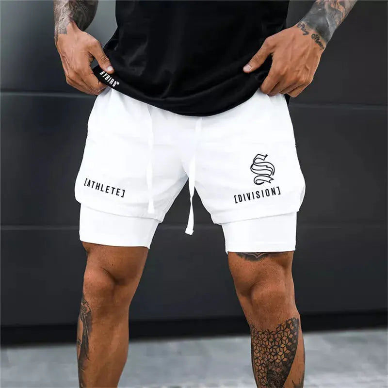 Shorts avec maintien 2 en 1