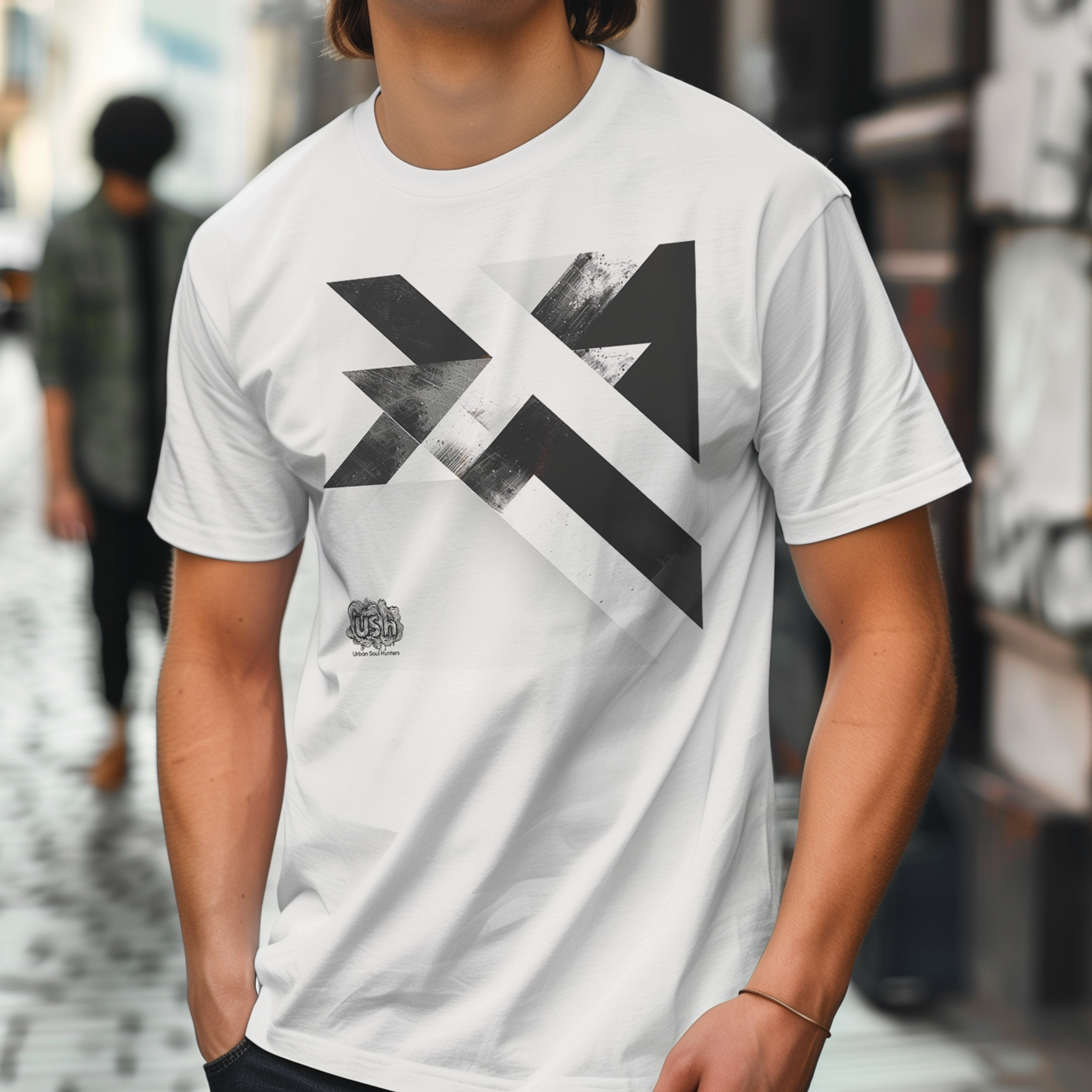 Minimalistic Geometric Abstract T-Shirt