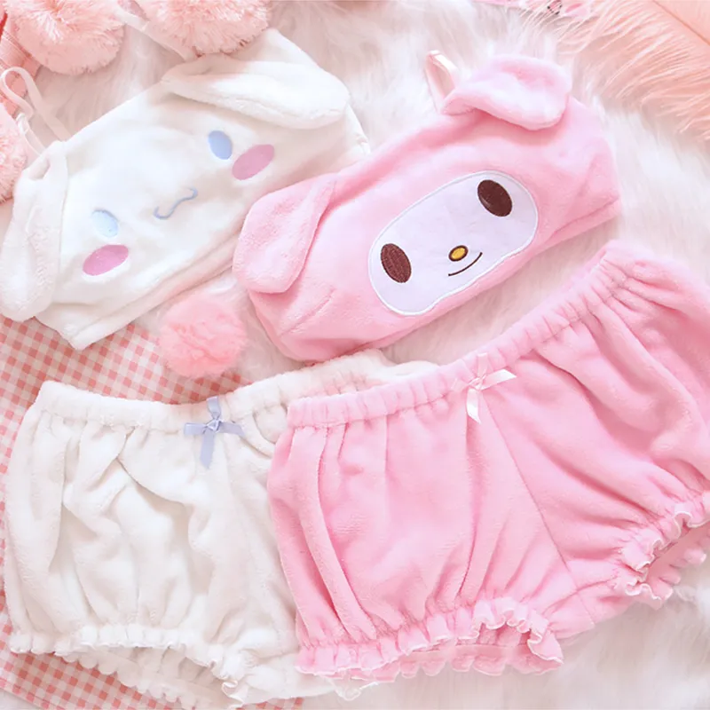 My Melody Cinnamoroll Pajama Two Piece Set