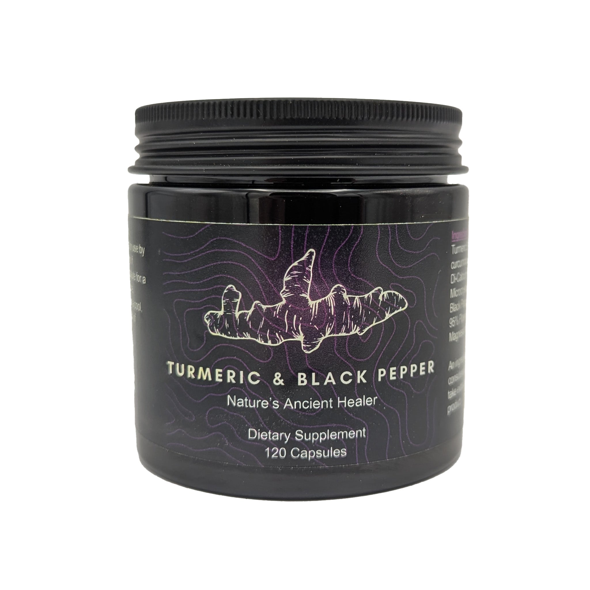 Turmeric 2,500mg and Black Pepper 10mg