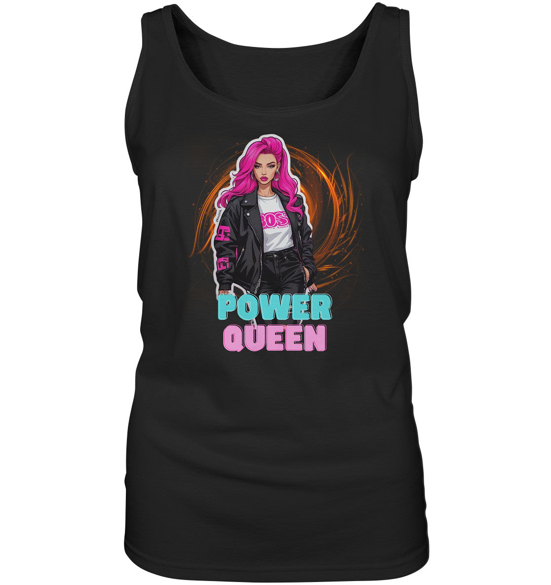 Power Queen - für die starke, selbstbewußte Frau - Ladies Tank-Top