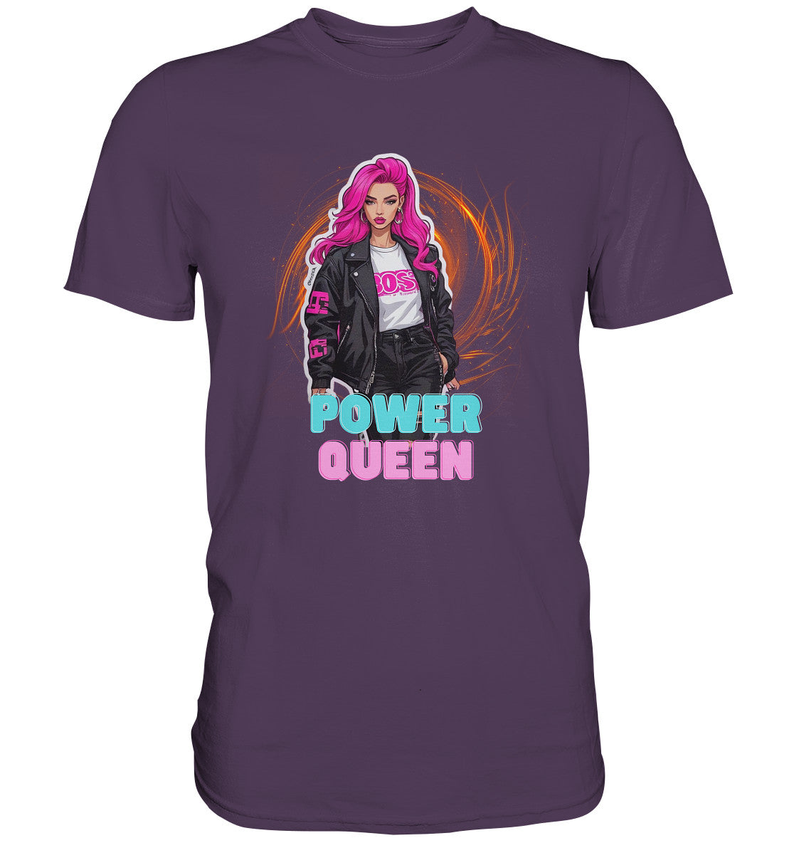 Power Queen - für die starke, selbstbewußte Frau - Premium Shirt