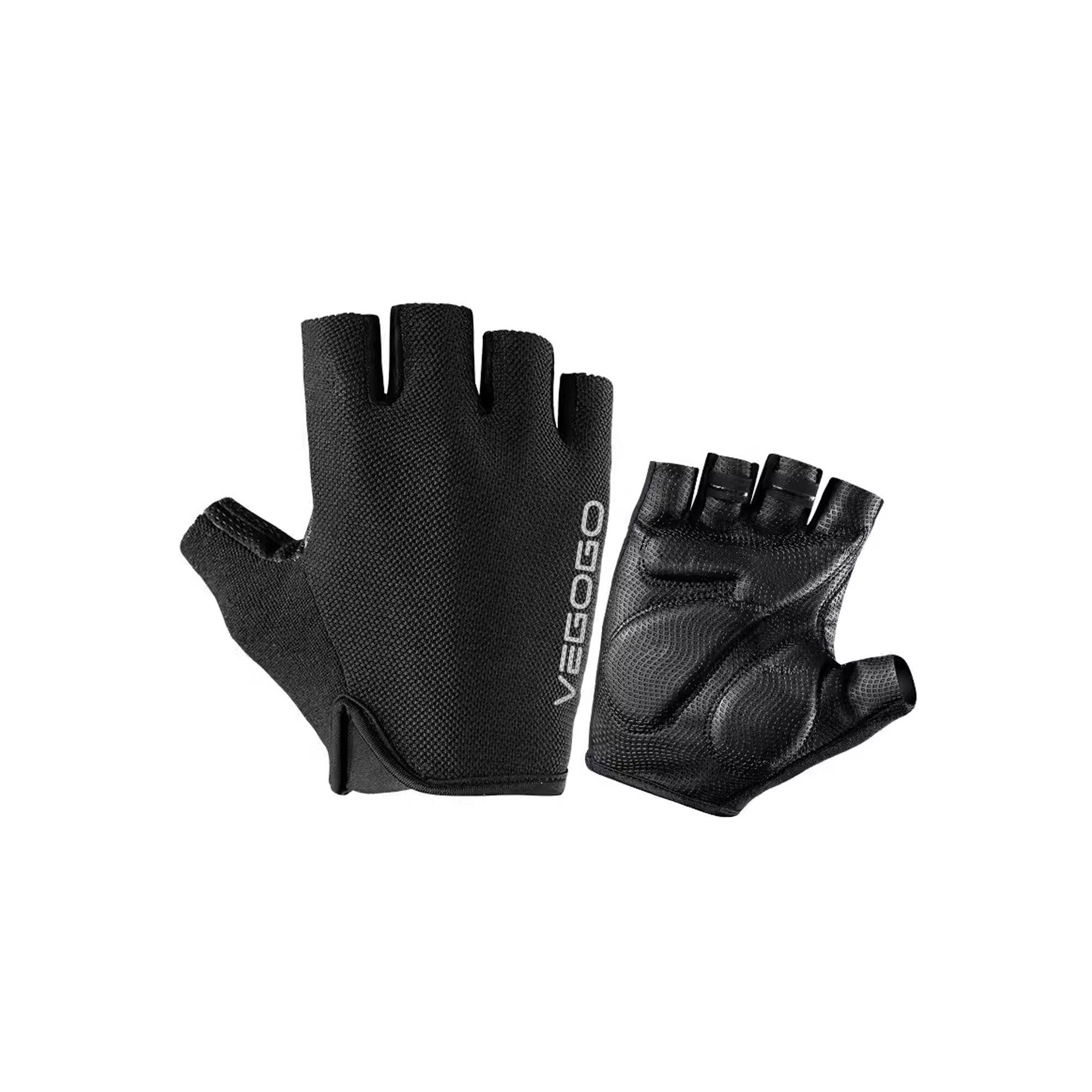 Breathable Shock-Absorbing Half-Finger Gloves