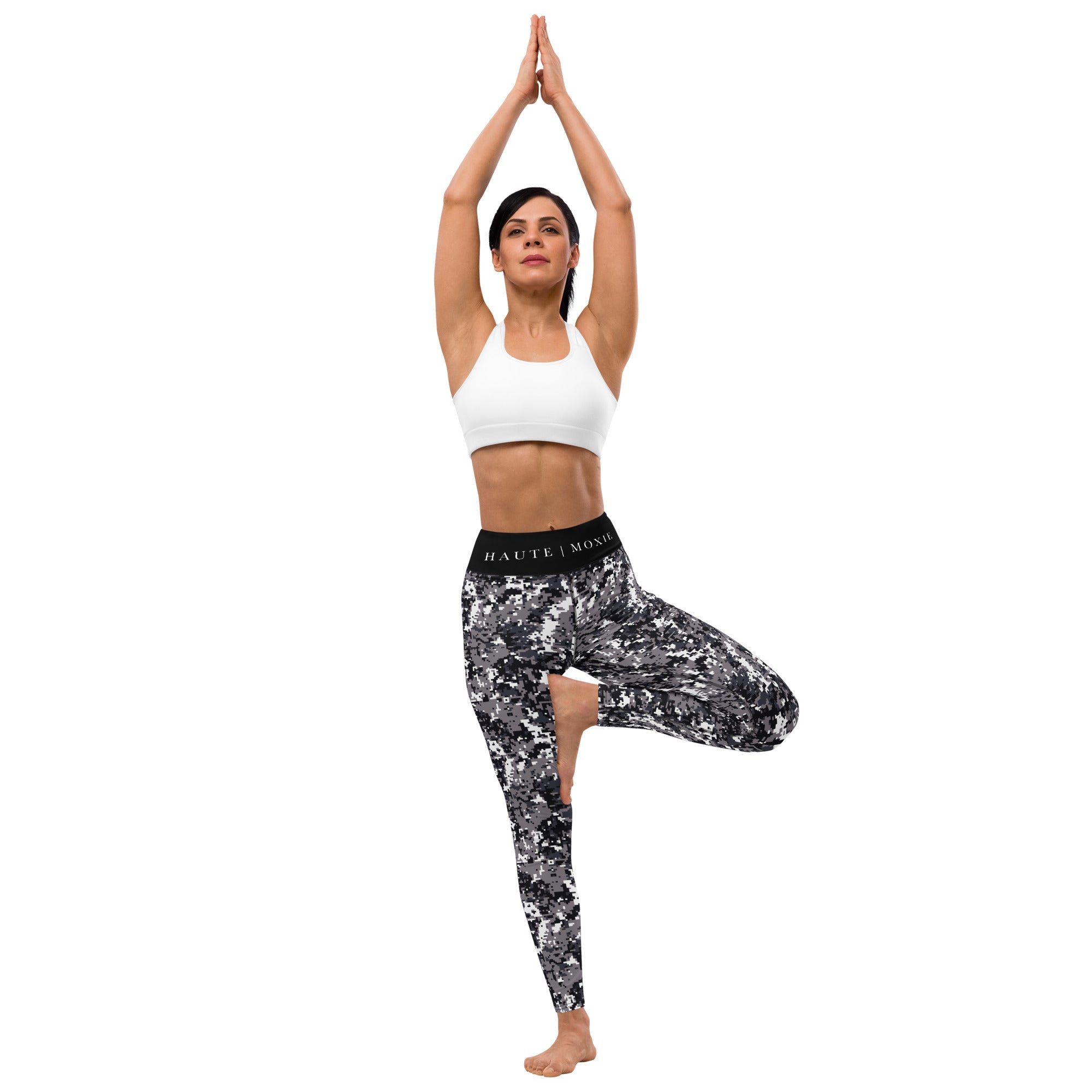 MOXIE SNOW CAMO YOGA LEGGINGS