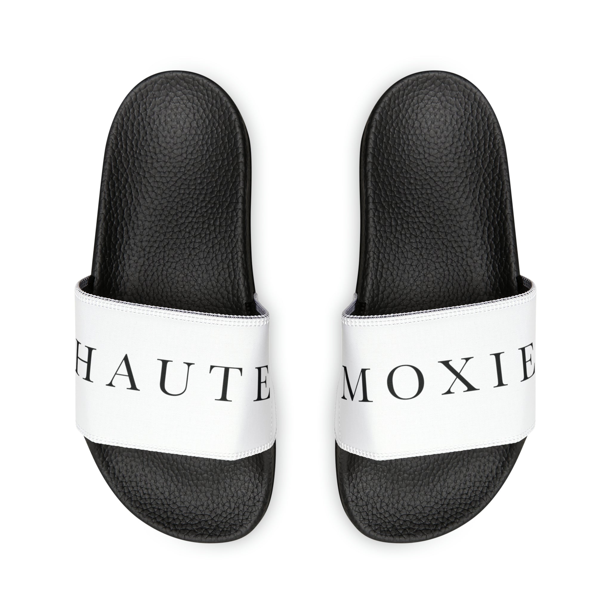 MOXIE SLIDES WHITE / BLACK
