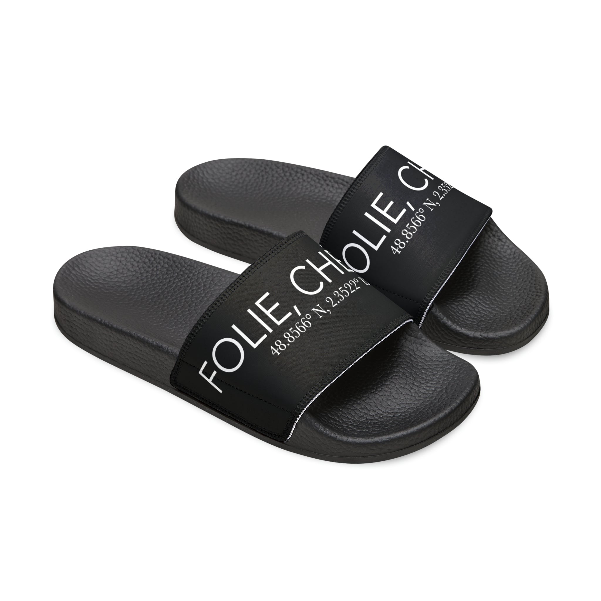 FOLIE, CHÉRIE SLIDES FULL BLACK
