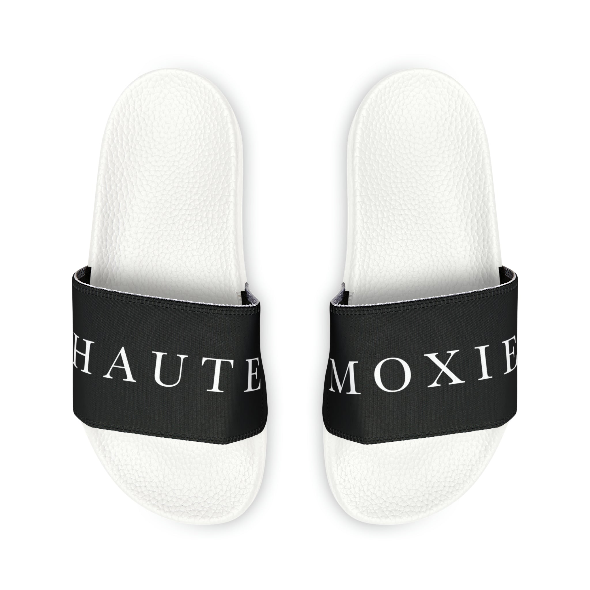 MOXIE SLIDES BLACK / WHITE