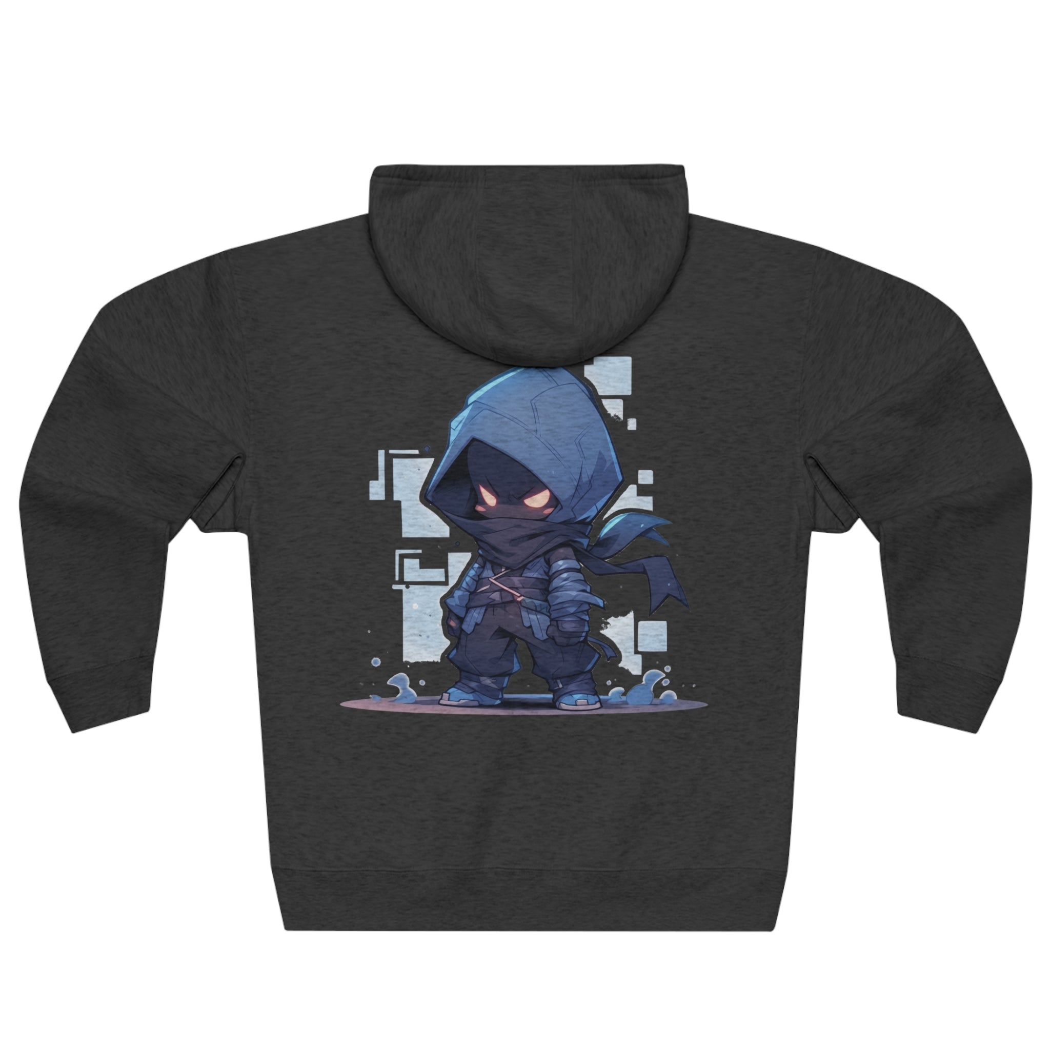 Mysterious Ninja Zip-Up Hoodie