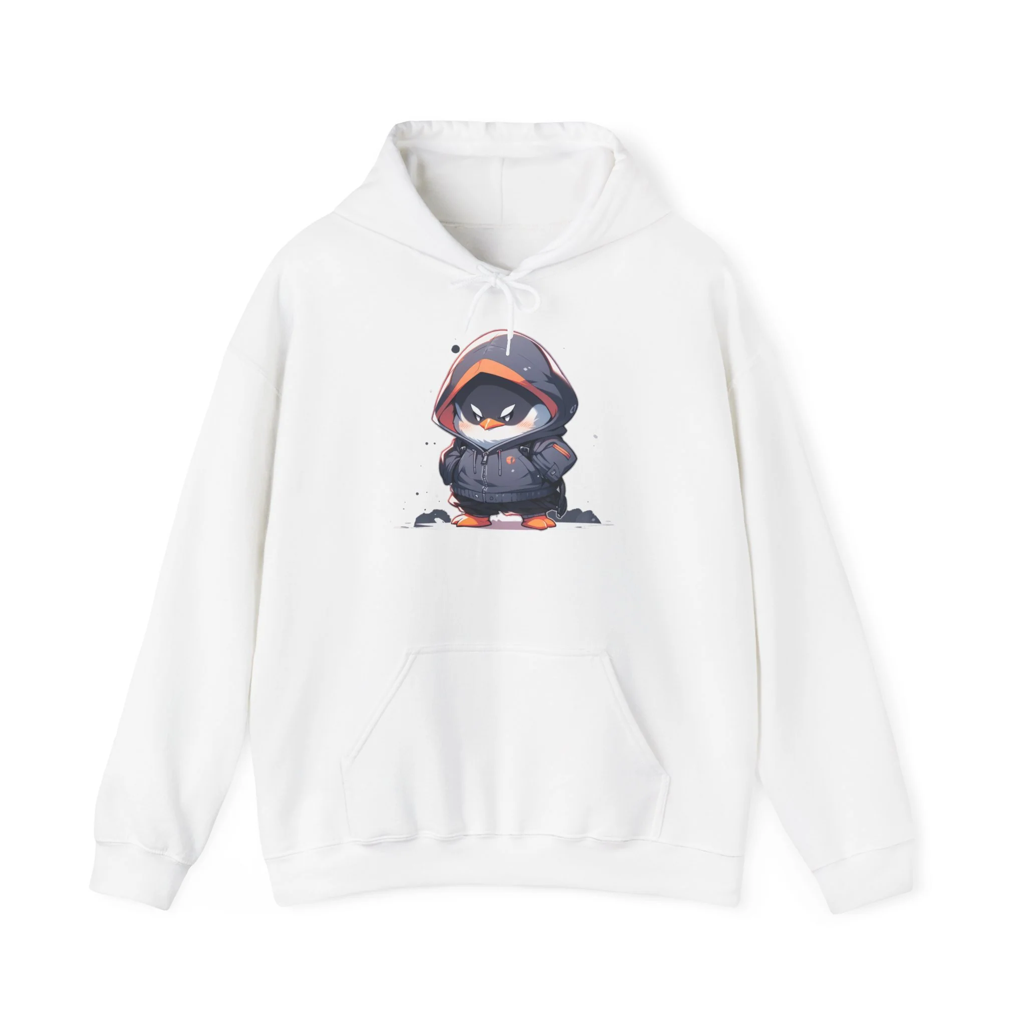 Cute Penguin Anime Style Hoodie