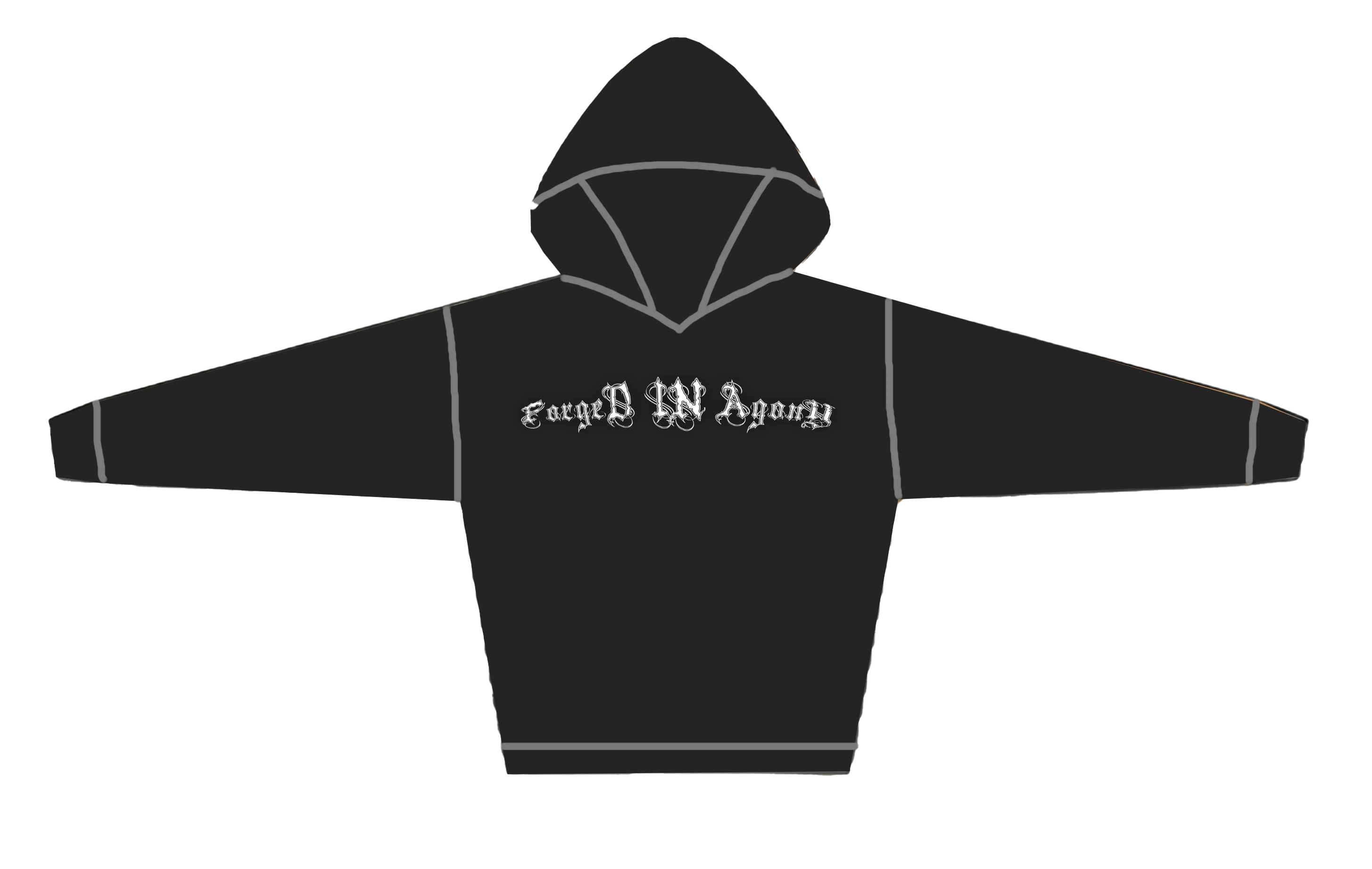 Forged in Agony - Hoodie