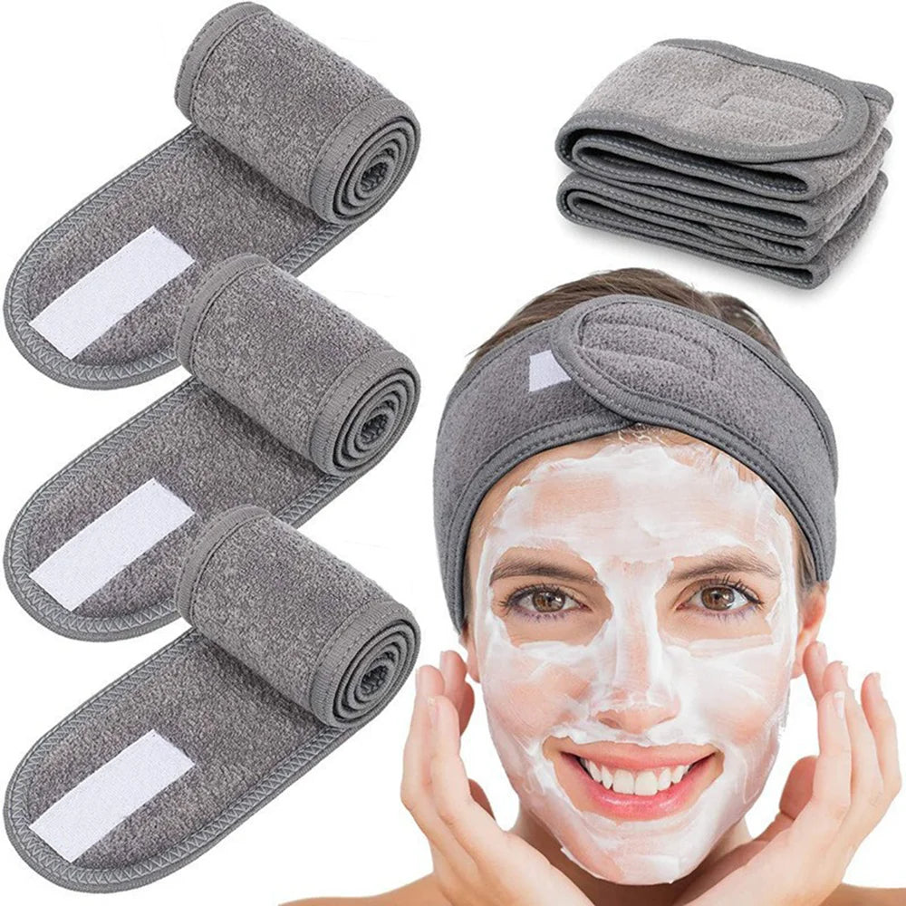 Bandeau réglable pour le visage et les cheveux
