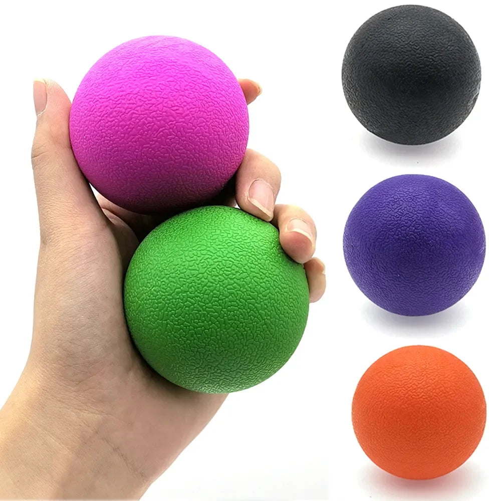 Balle de Massage TPE pour la Détente Musculaire et le Fitness - Soulagement du Stress et des Douleurs
