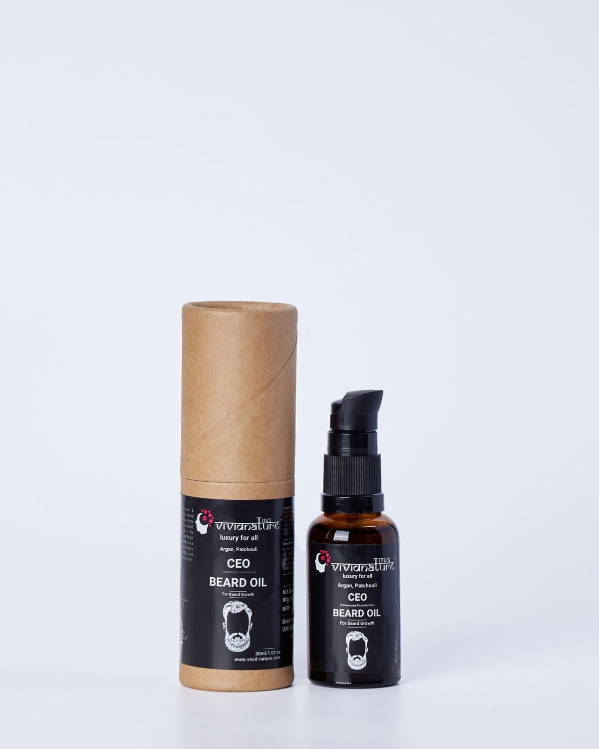 Beard Oil Natural and Ayurvedic | Beard Oil for Men