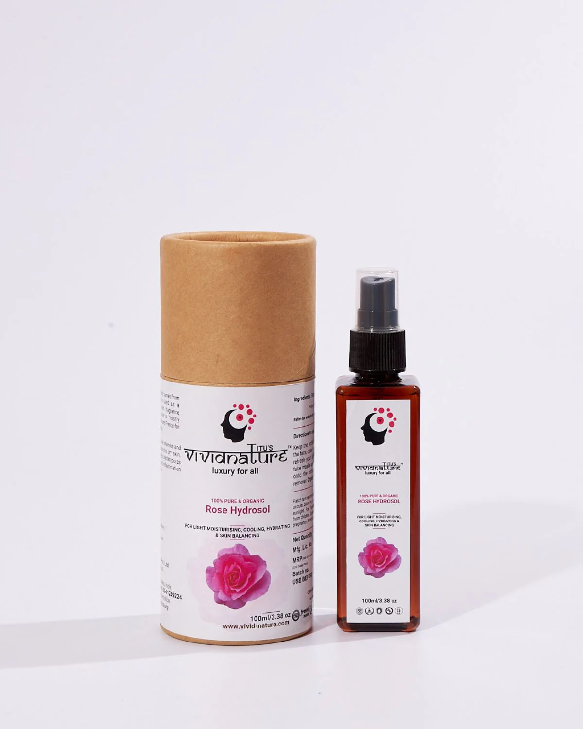 Rose Toner | Rose Water For Face | Rose Water Edible