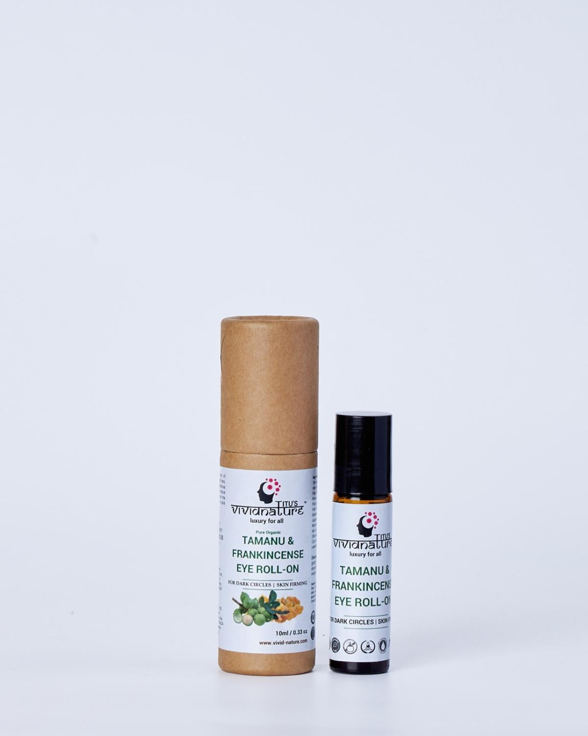 Tamanu Frankincense roll on under eye serum | Dark Circles Solution