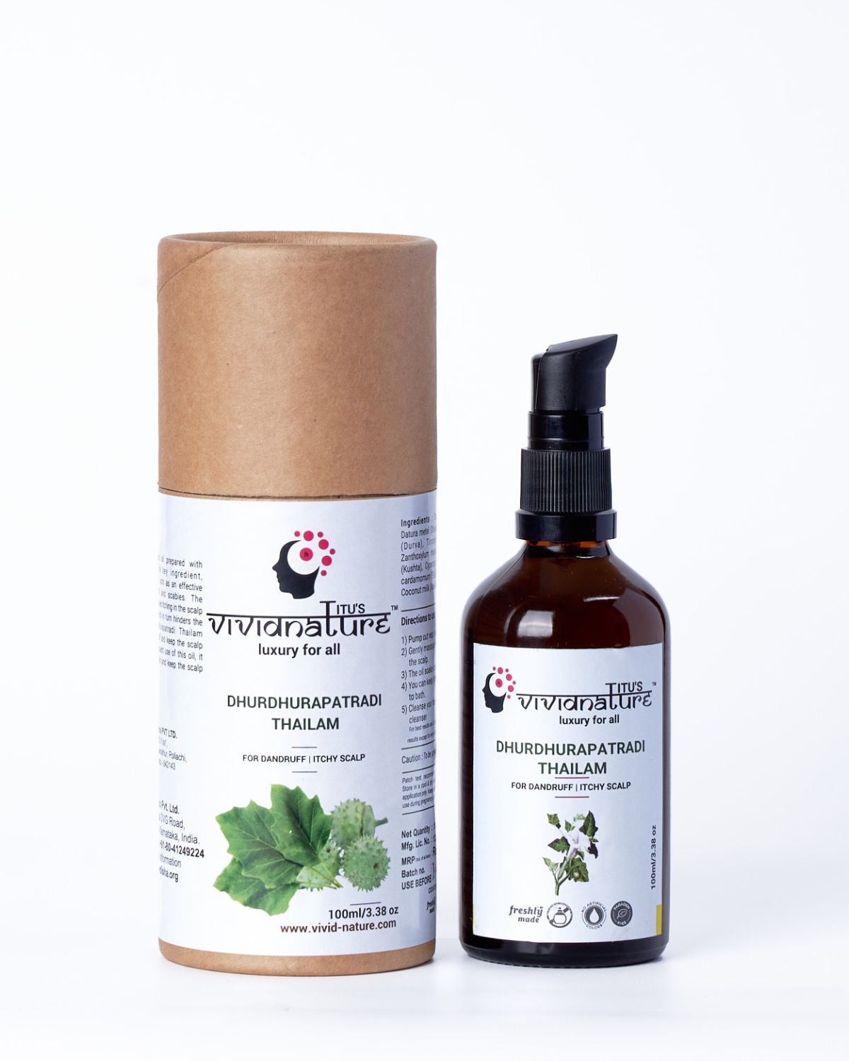 Dhurdhurapatradi Thailam | Ayurvedic Hair Oil | Best for Dandruff