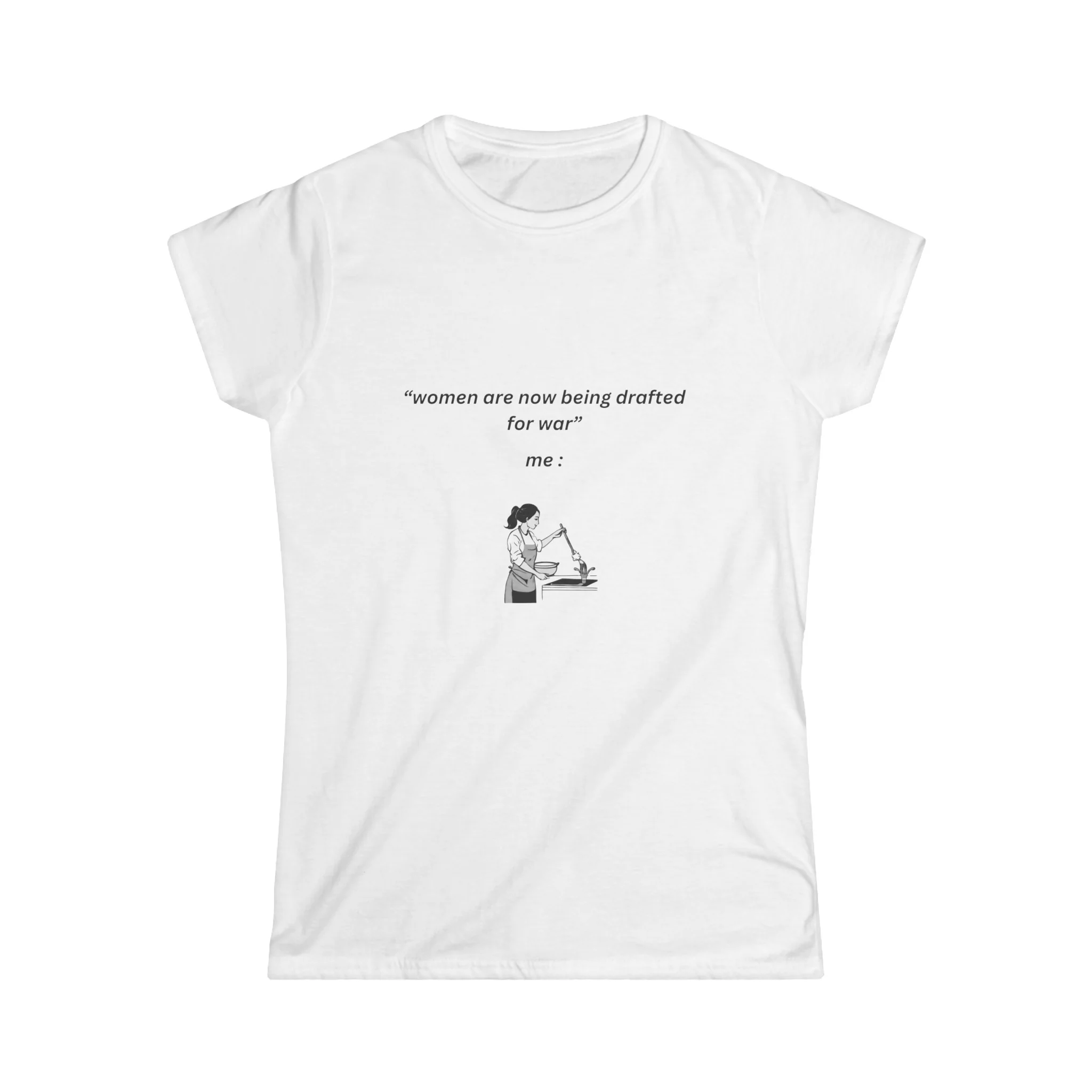 Women Are Now Being Drafted For War Baby Tee