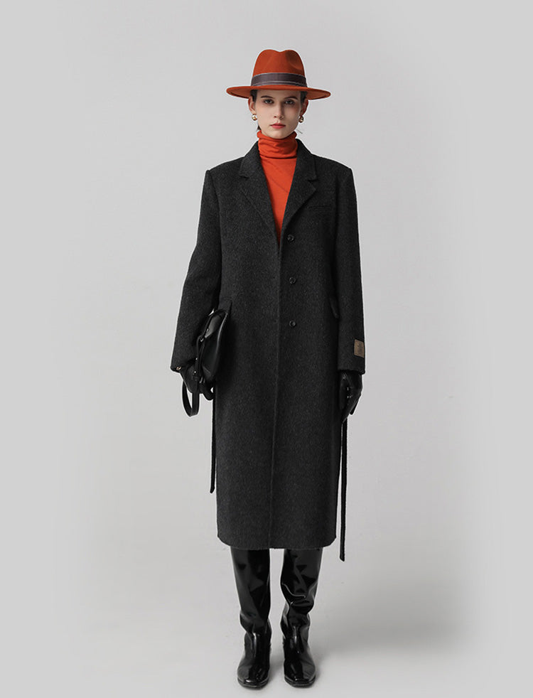 Chloe Long Wool Coat