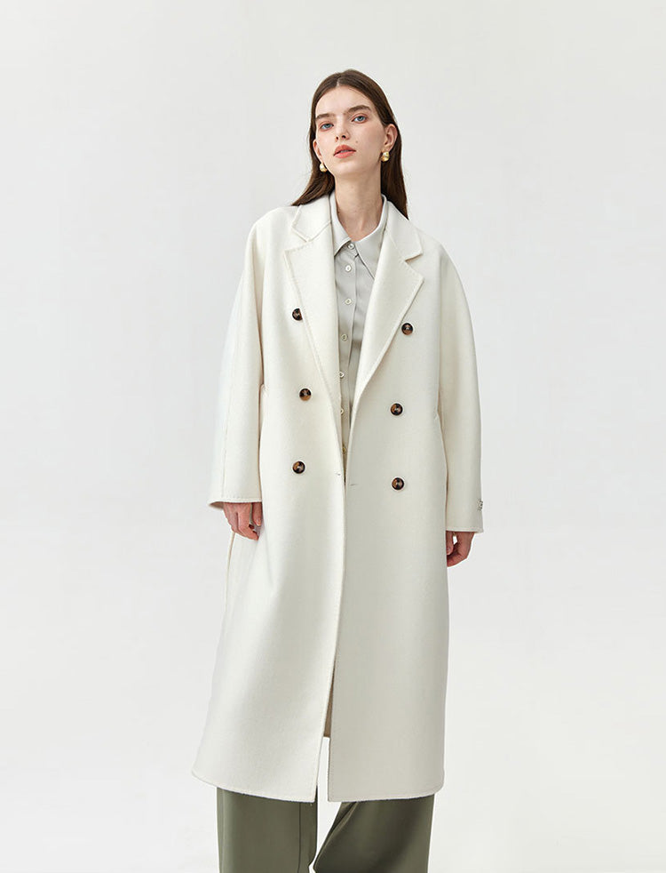 Isla Long Wool Trench Coat