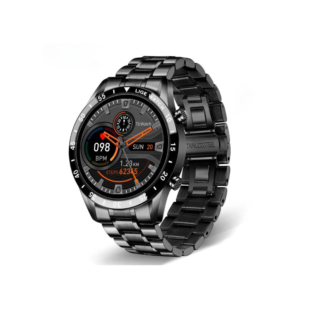 LIGE 2024 Smartwatch Waterproof Sport Activity