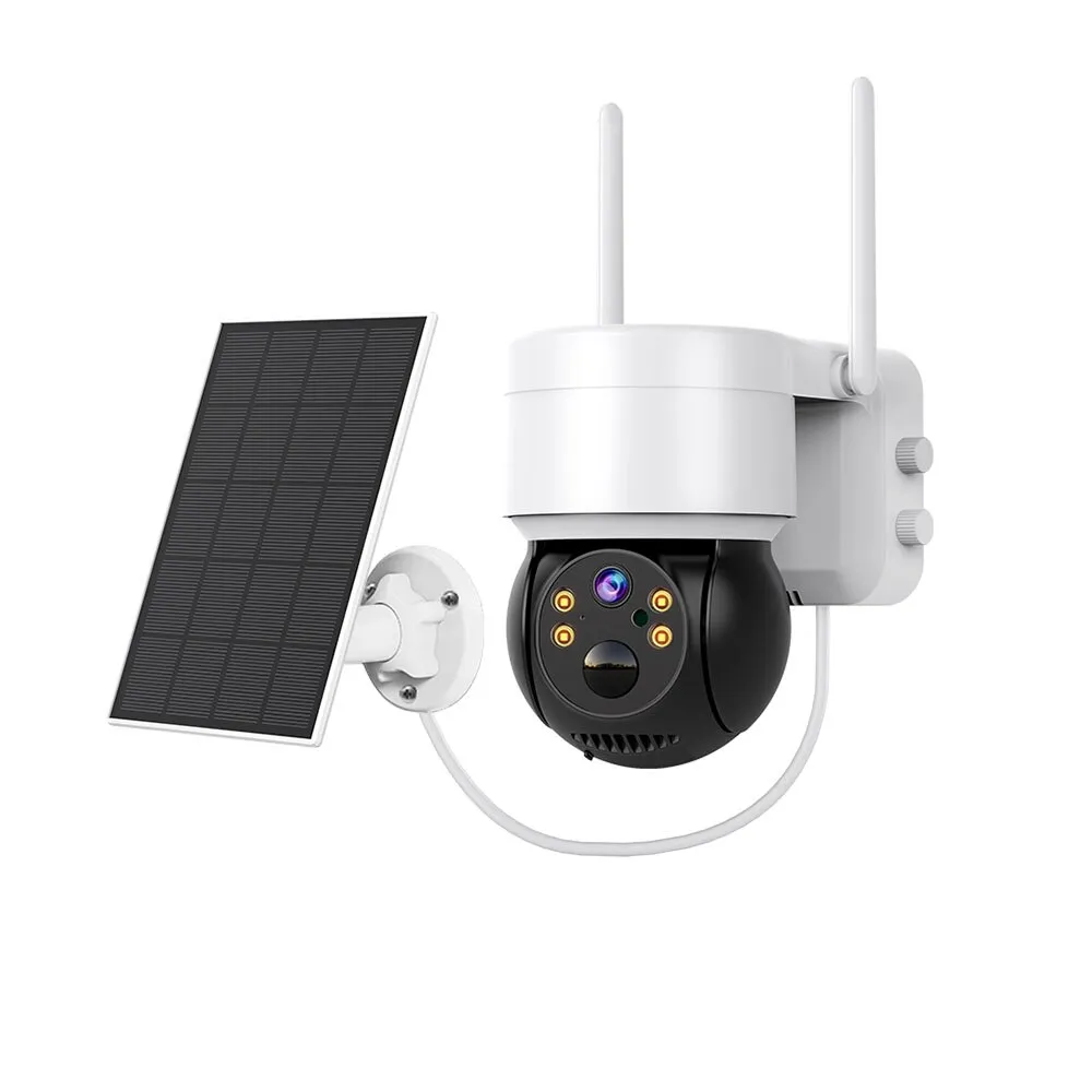 Solar Camera WIFI Outdoor 4MP HD Security CCTV Waterproof Night Vision