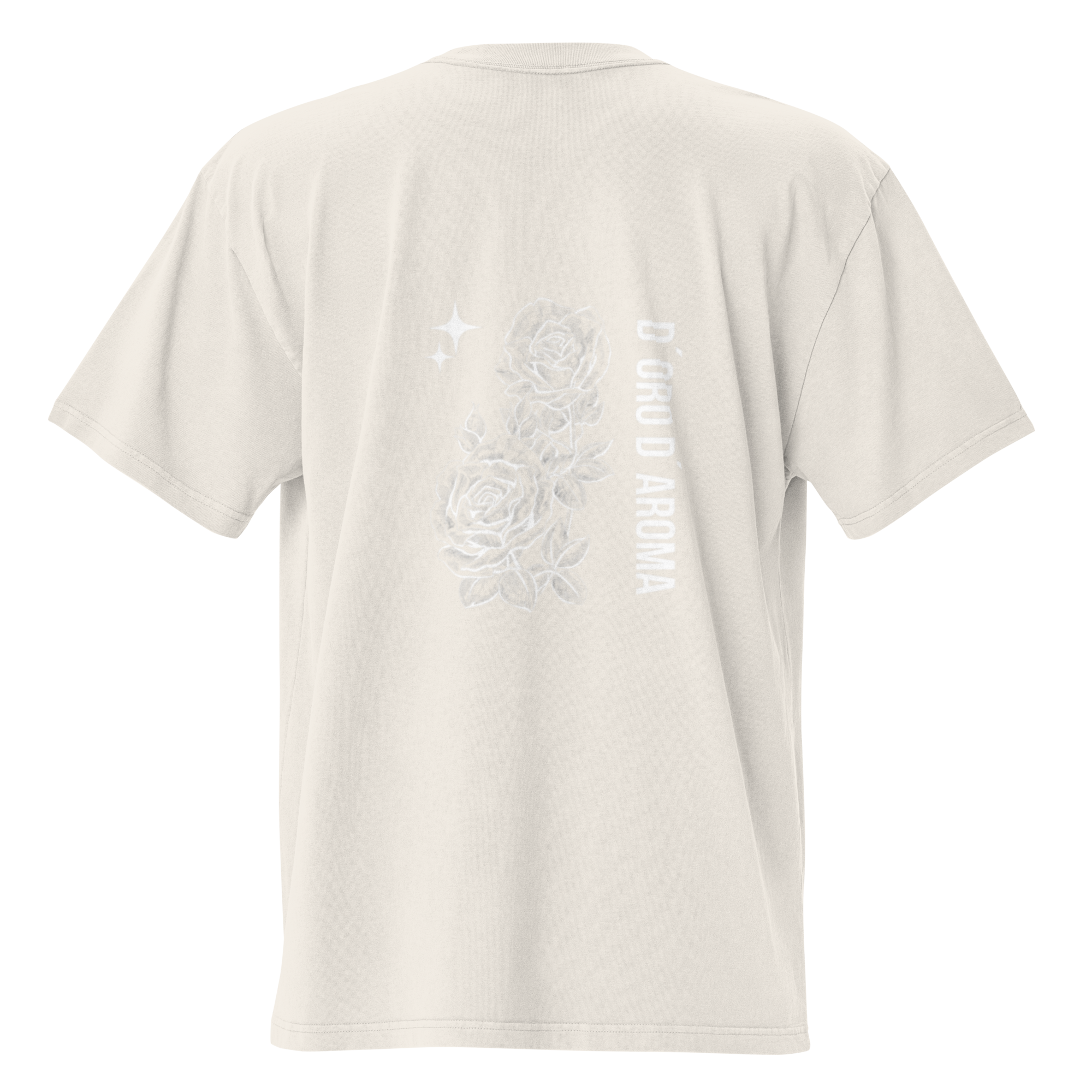 D'oro D'aroma Oversized T-Shirt Bright Baige