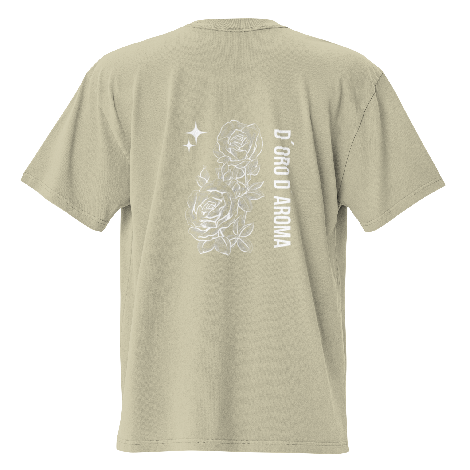 D'oro D'aroma Oversized T-Shirt Dark Baige