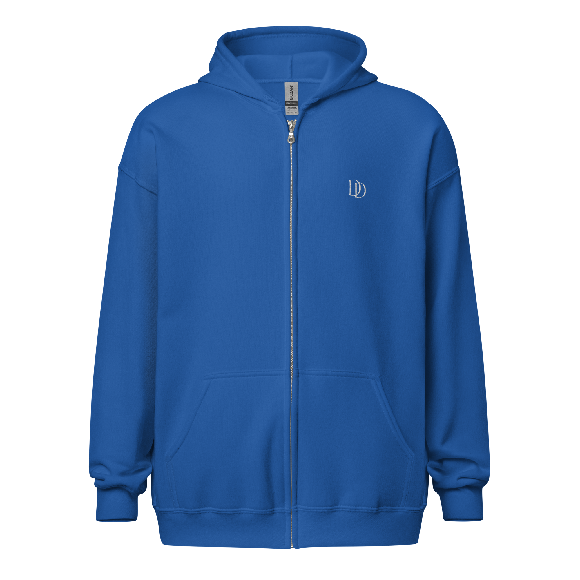 D'oro D'aroma Zip-Hoodie Ocean Blue Premium