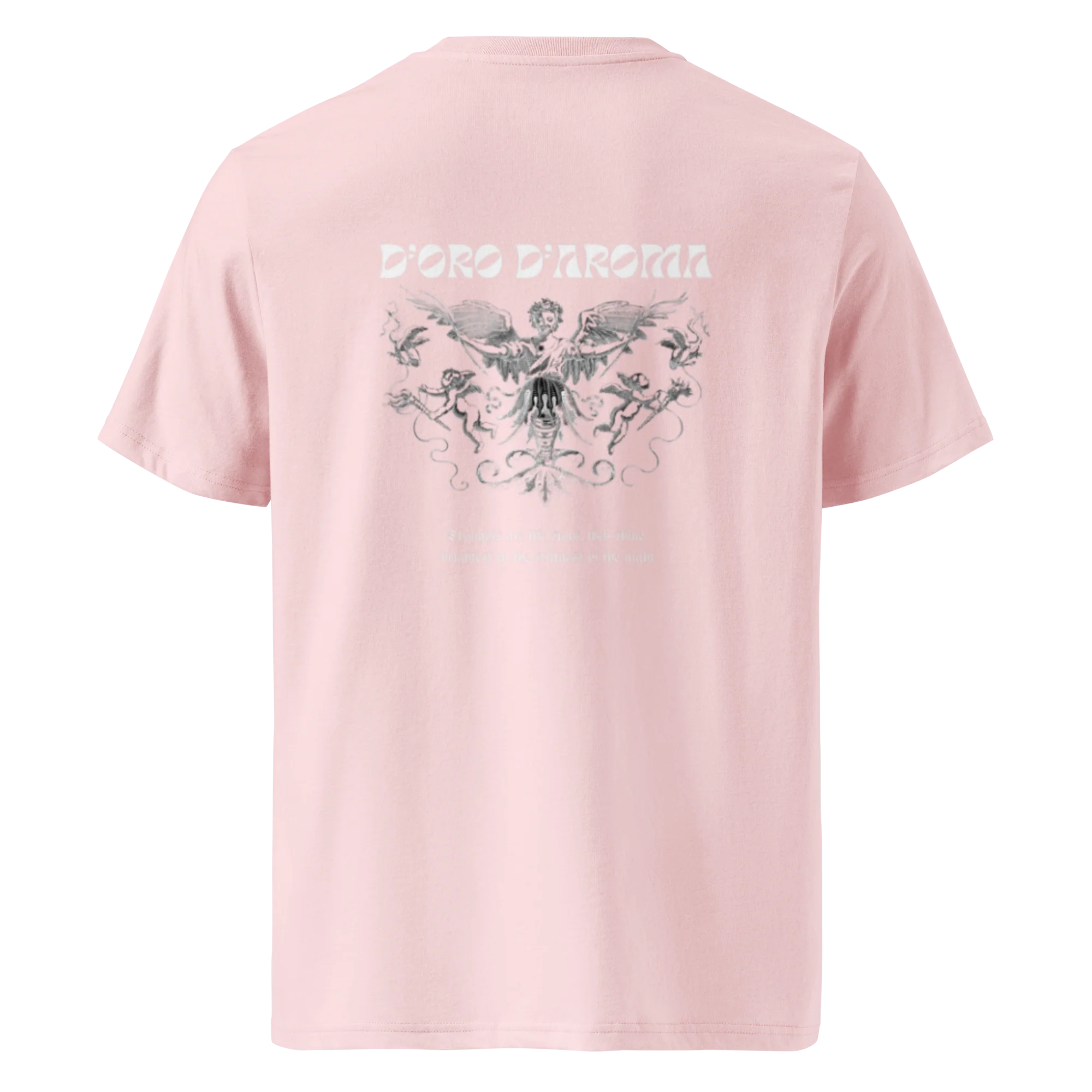 D'oro D'aroma Unisex  t-shirt Pink Angel