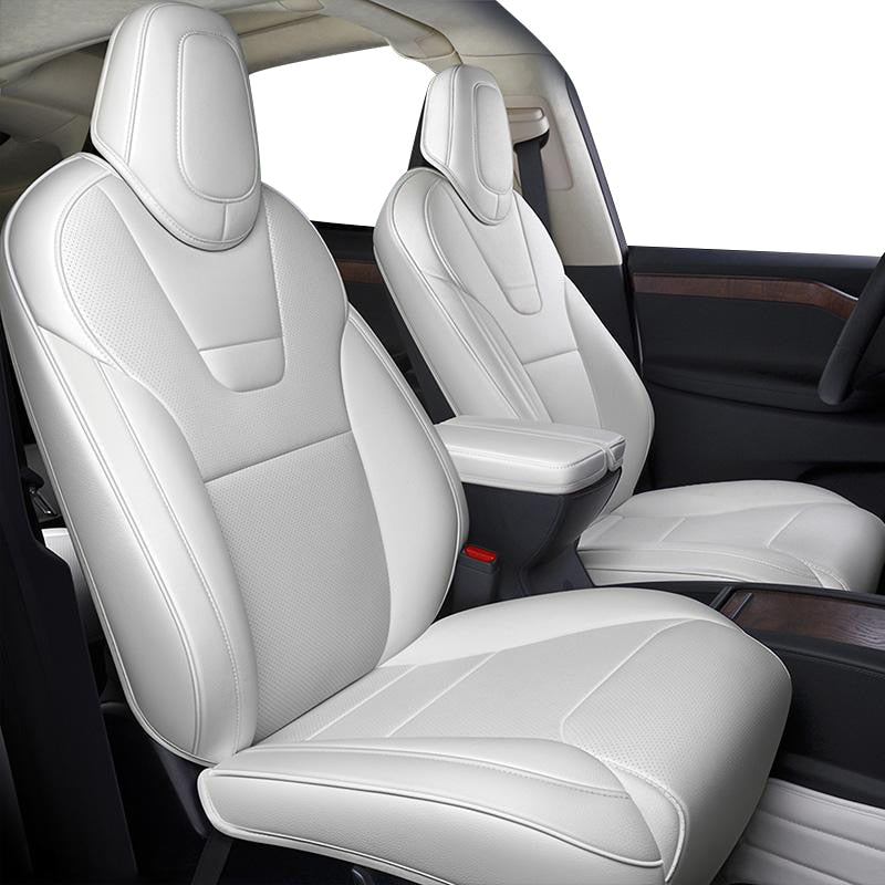 Tesla Model S Custom Fit Seat Cover Accessories Full Covered High Quality Leather 5 Seaters Cushion