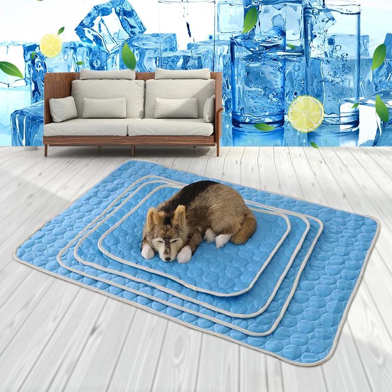 Kühlende Sommerunterlage für Hunde