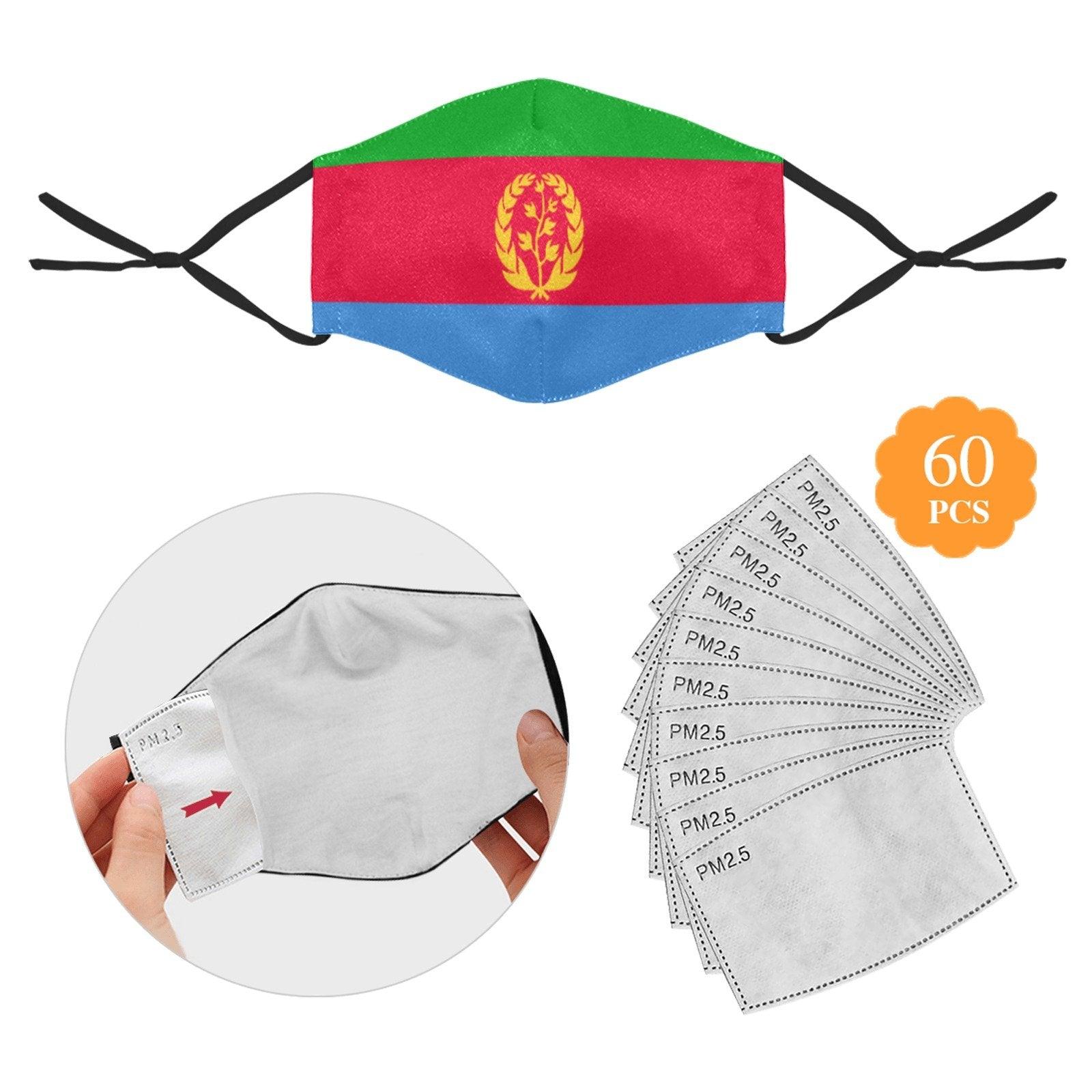 60pcs Eritrean Flag Non medical