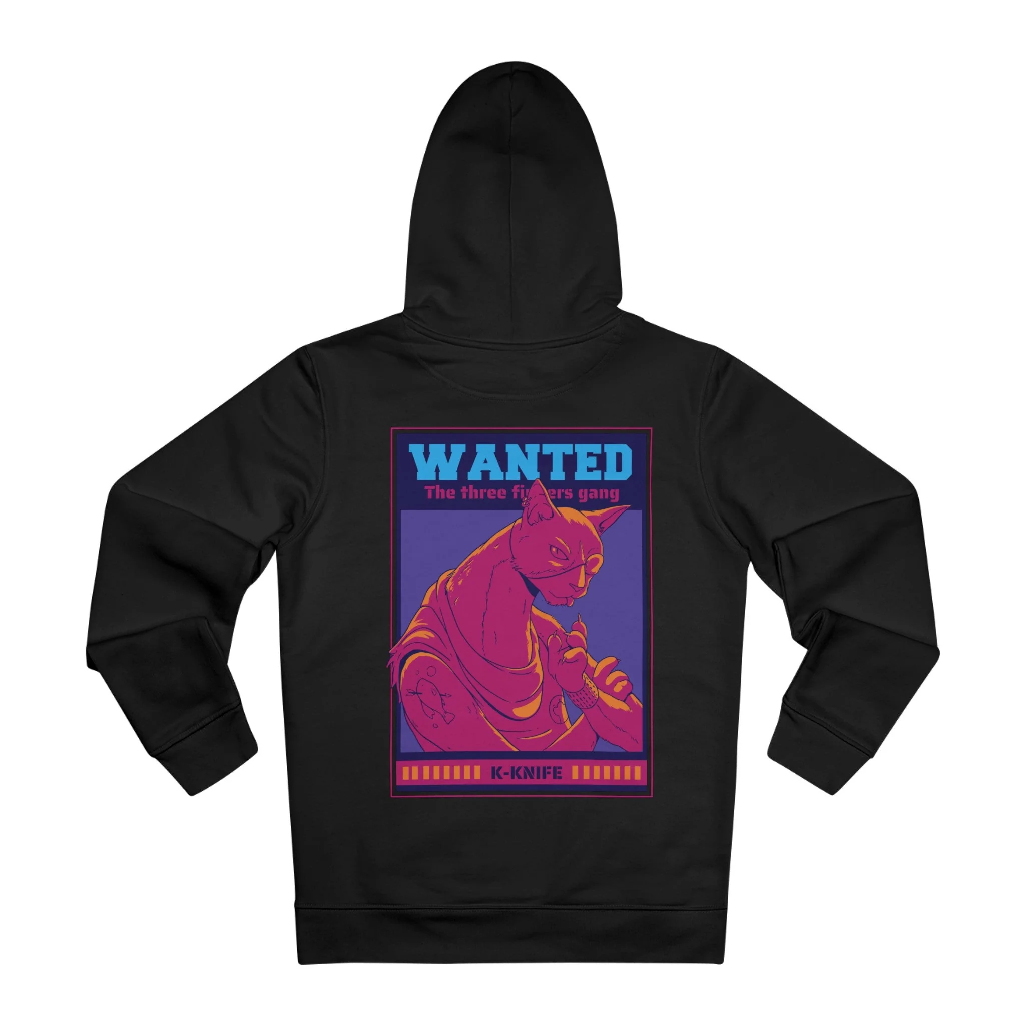 K-Knife - Cat Mafia - Hoodie - Back Design