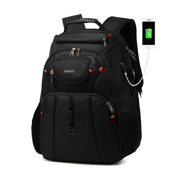 Sac à Dos de Voyage USB pour ordinateur portable - Imperméable - Escape™