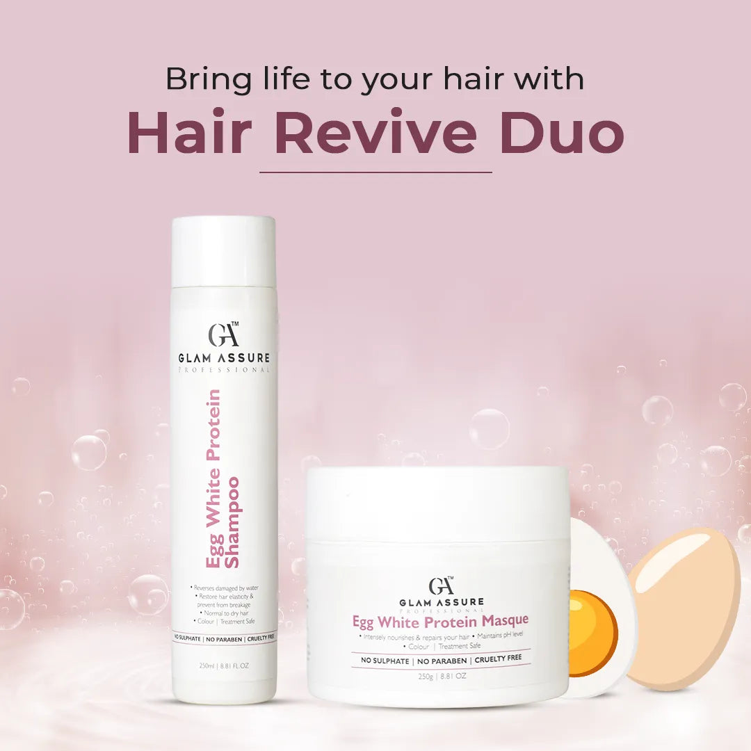 Egg White Protein Hair Care Combo | 50% OFF TODAY