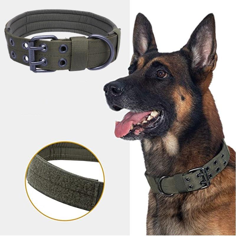 Durable Tactical Dog Collar Leash Sets