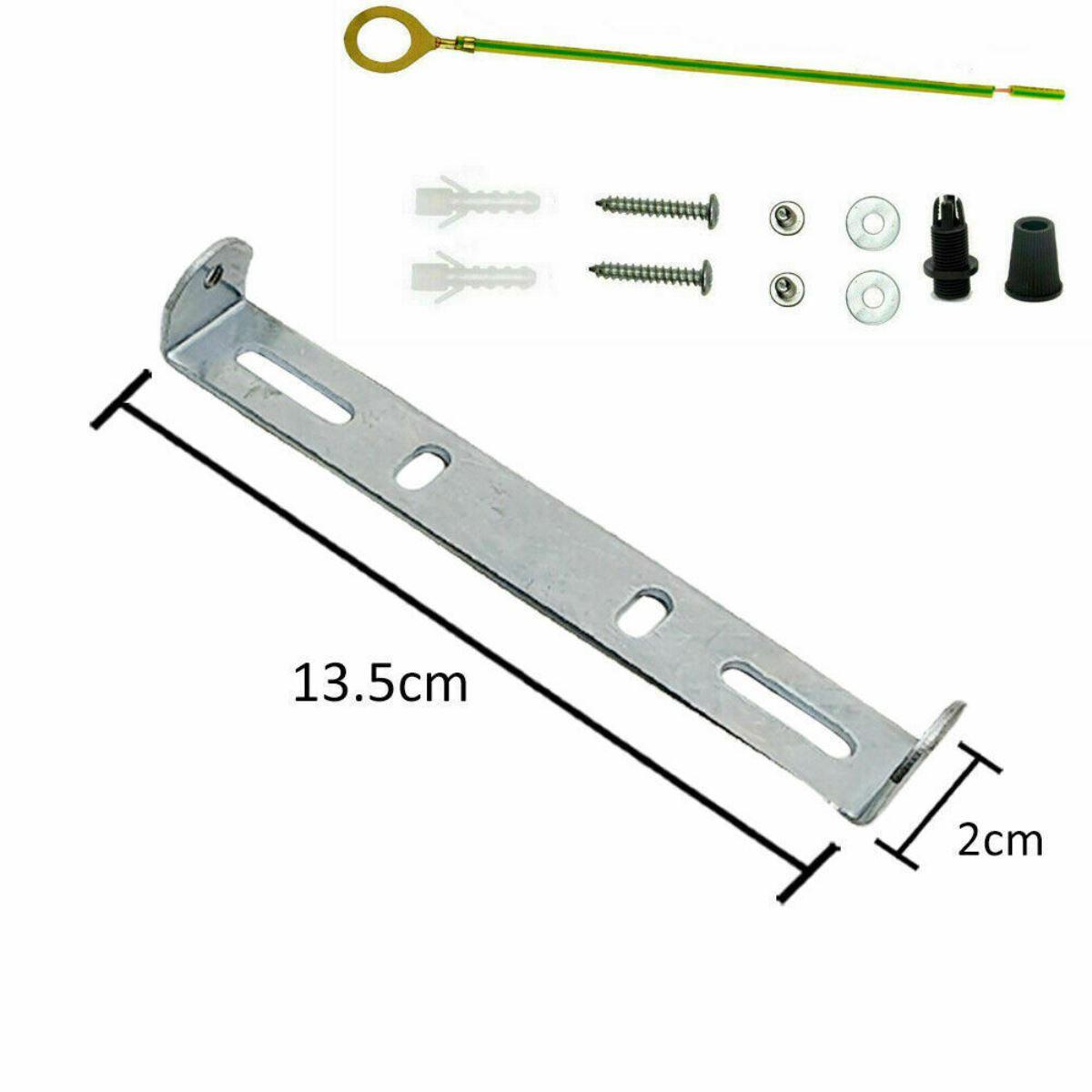 135mm bracket ceiling rose Light Fixing strap brace Plate with accessories~2397