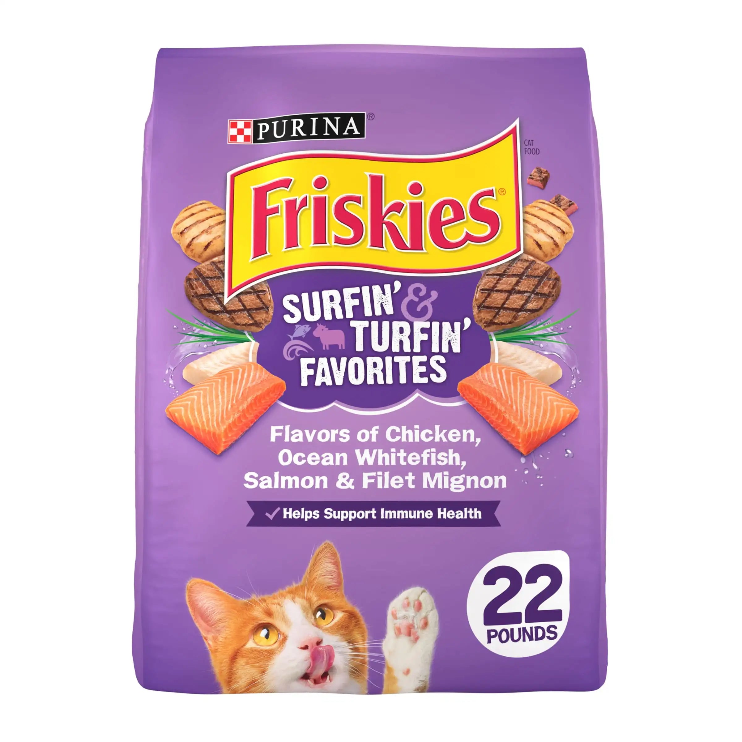 22 lb. Bag Dry Cat Food for Adult Cats & Kittens