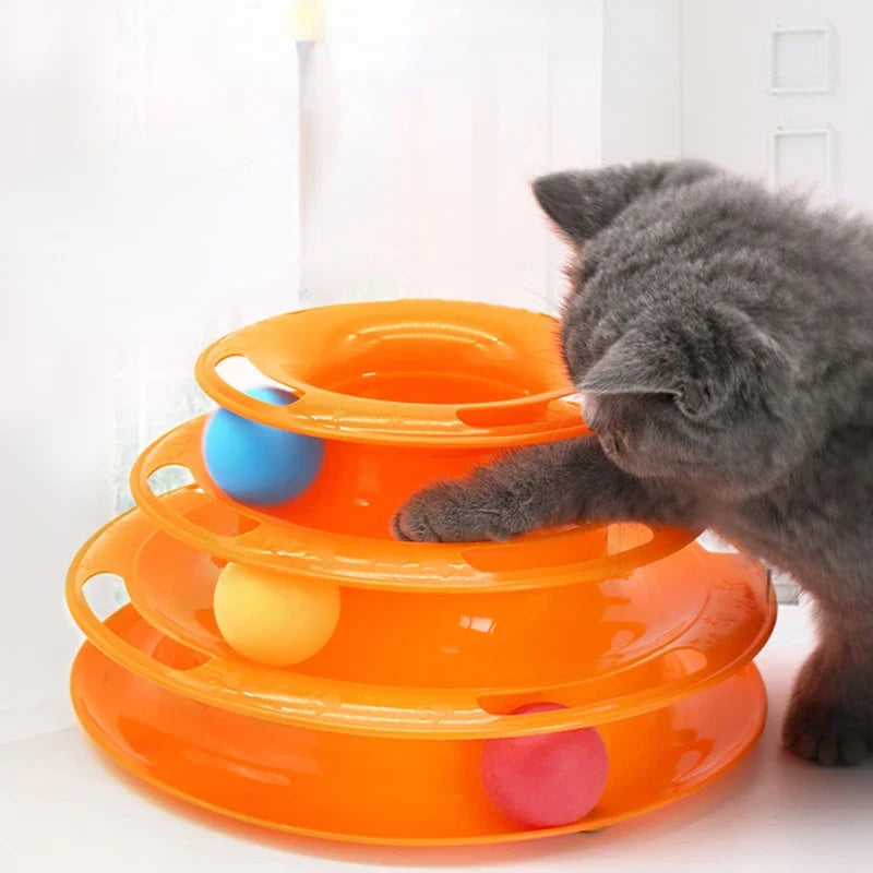 Interactive Turntable Roller Balls Toys