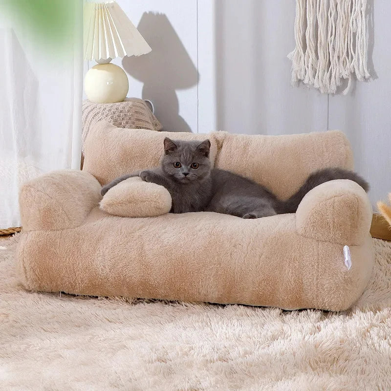 Comfortable Plush Puppy Bed