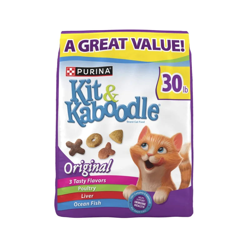 Kit and Kaboodle Original Dry Cat Food for Adult Cats
