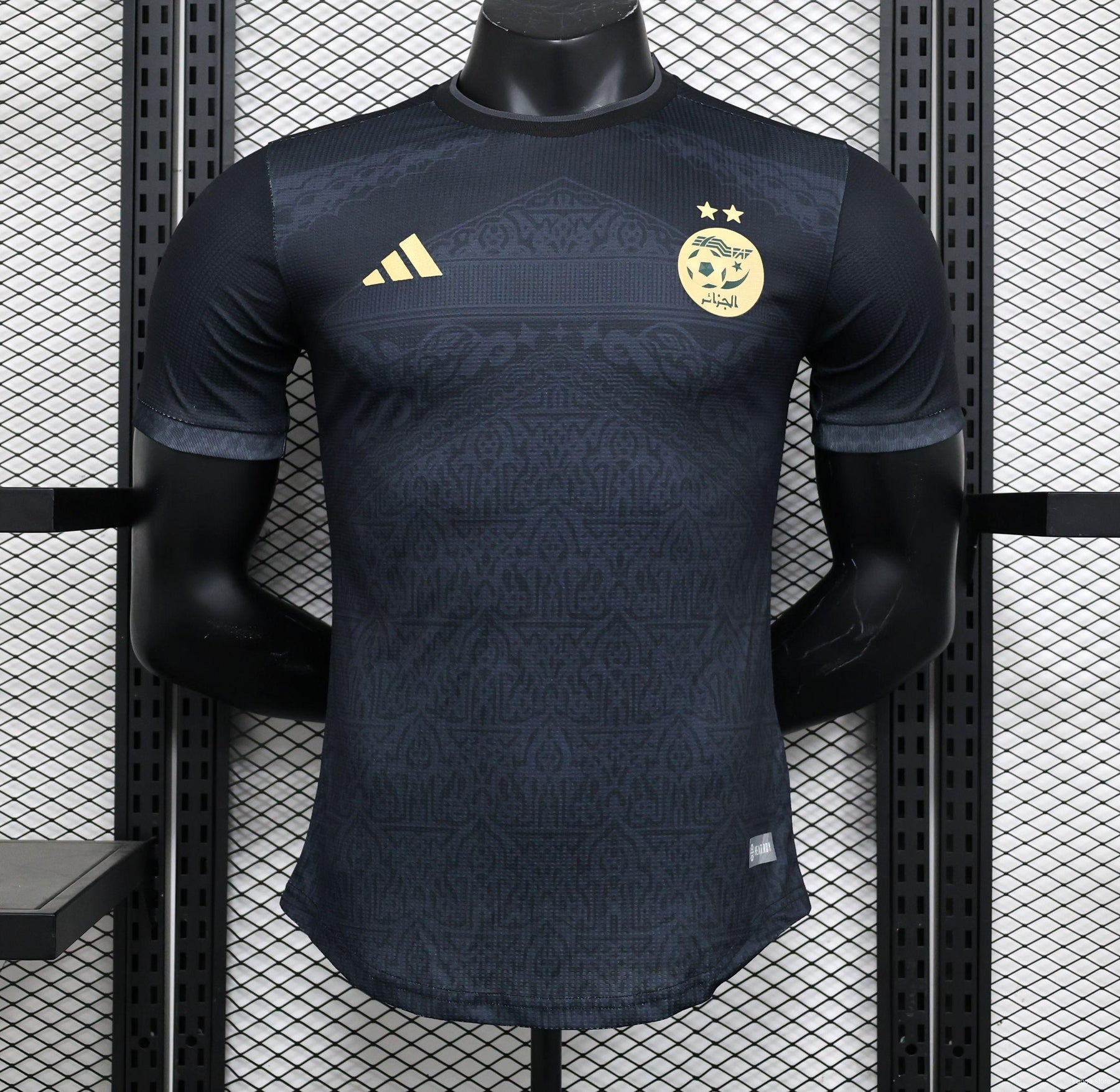 ALGÉRIE MAILLOT FOOT CONCEPT NOIR 2023 2024